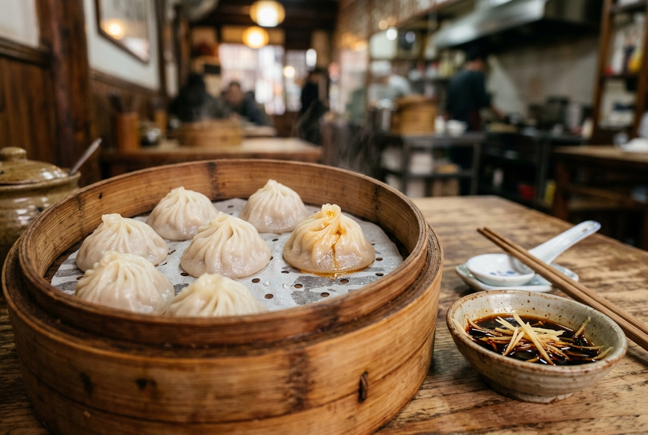 Jia Jia Tang Bao — signature dish