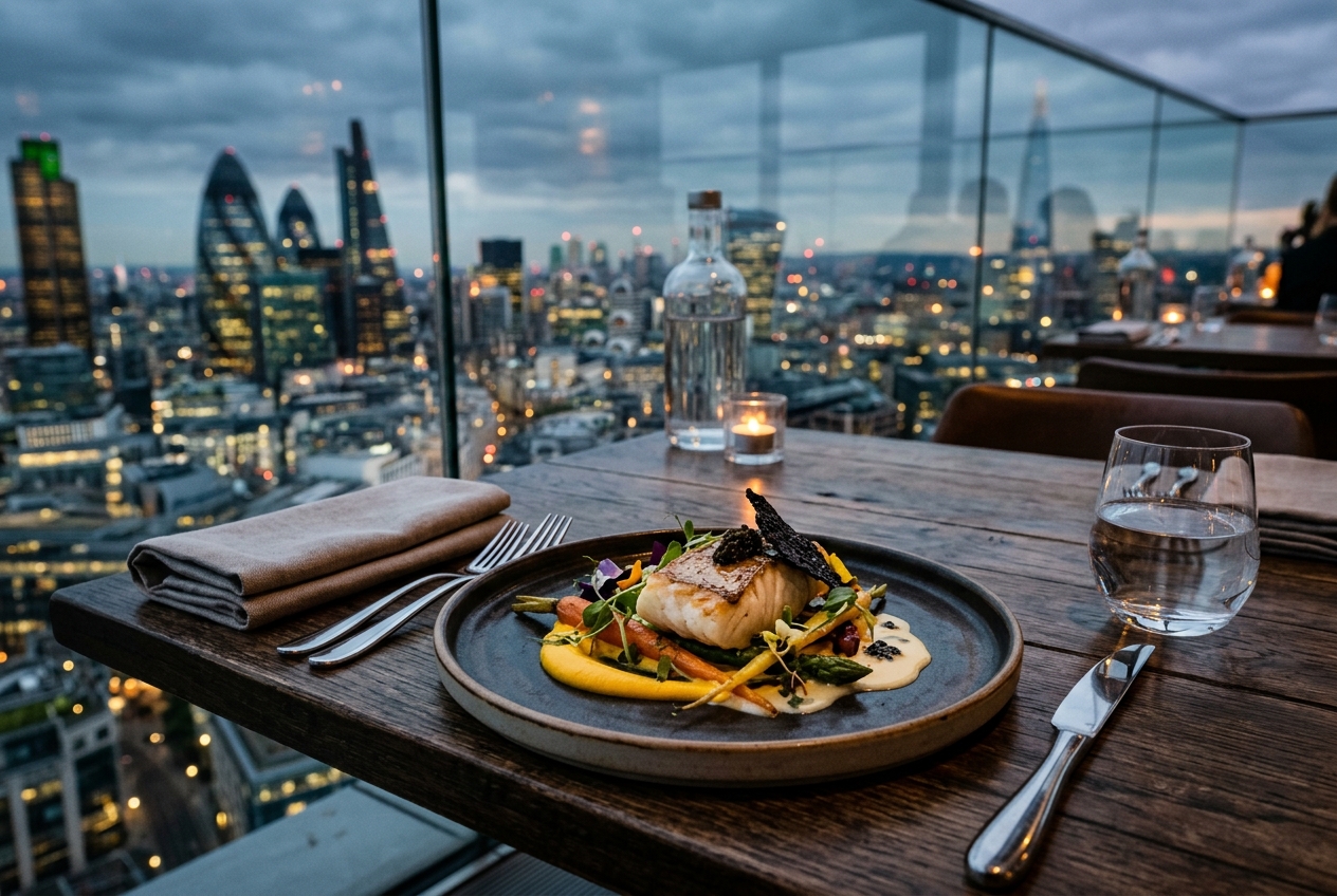 La Villa in the Sky — signature dish