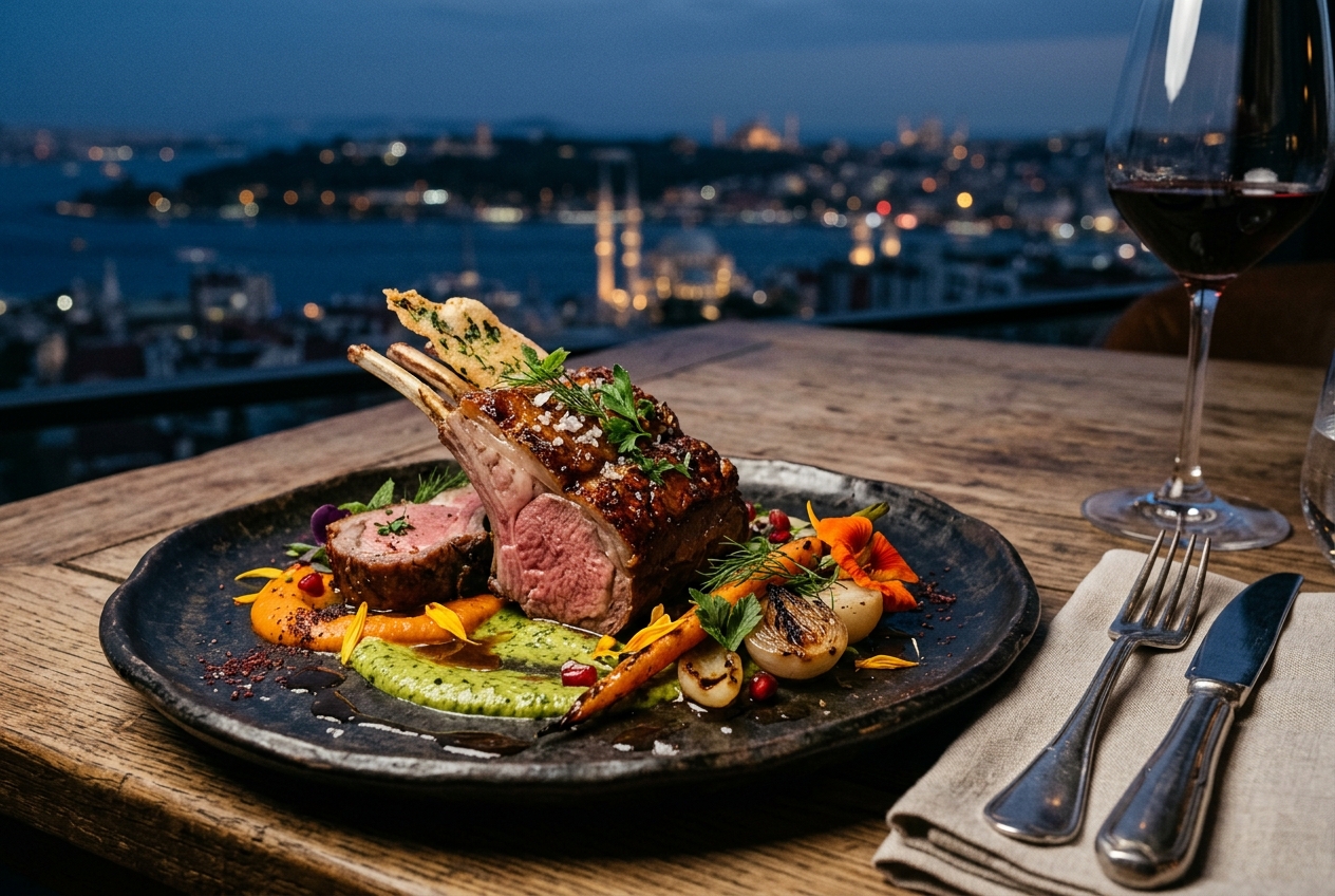 Mikla — signature dish