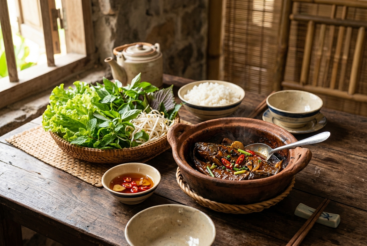 Cục Gạch Quán — signature dish