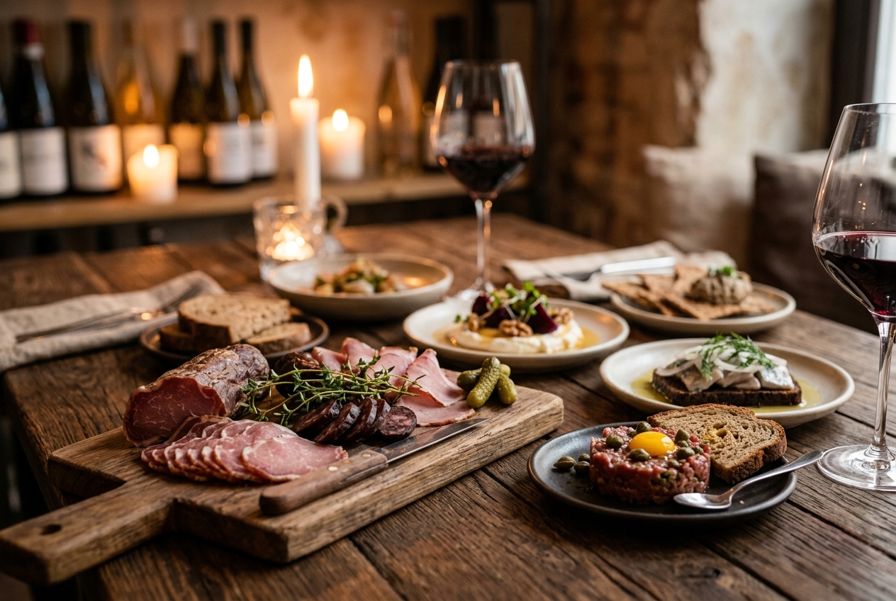 Kieliszki na Próżnej — Modern Polish · Wine