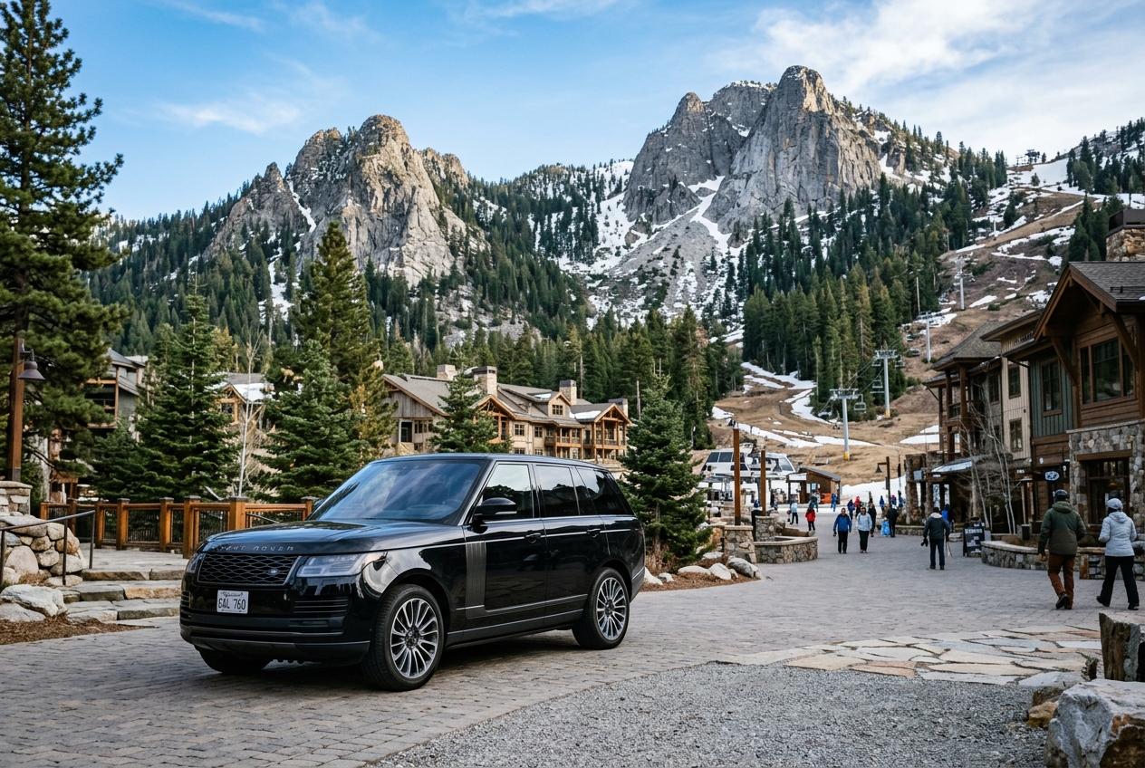 Chauffeur transfer to Everline Resort & Spa (Palisades Tahoe)