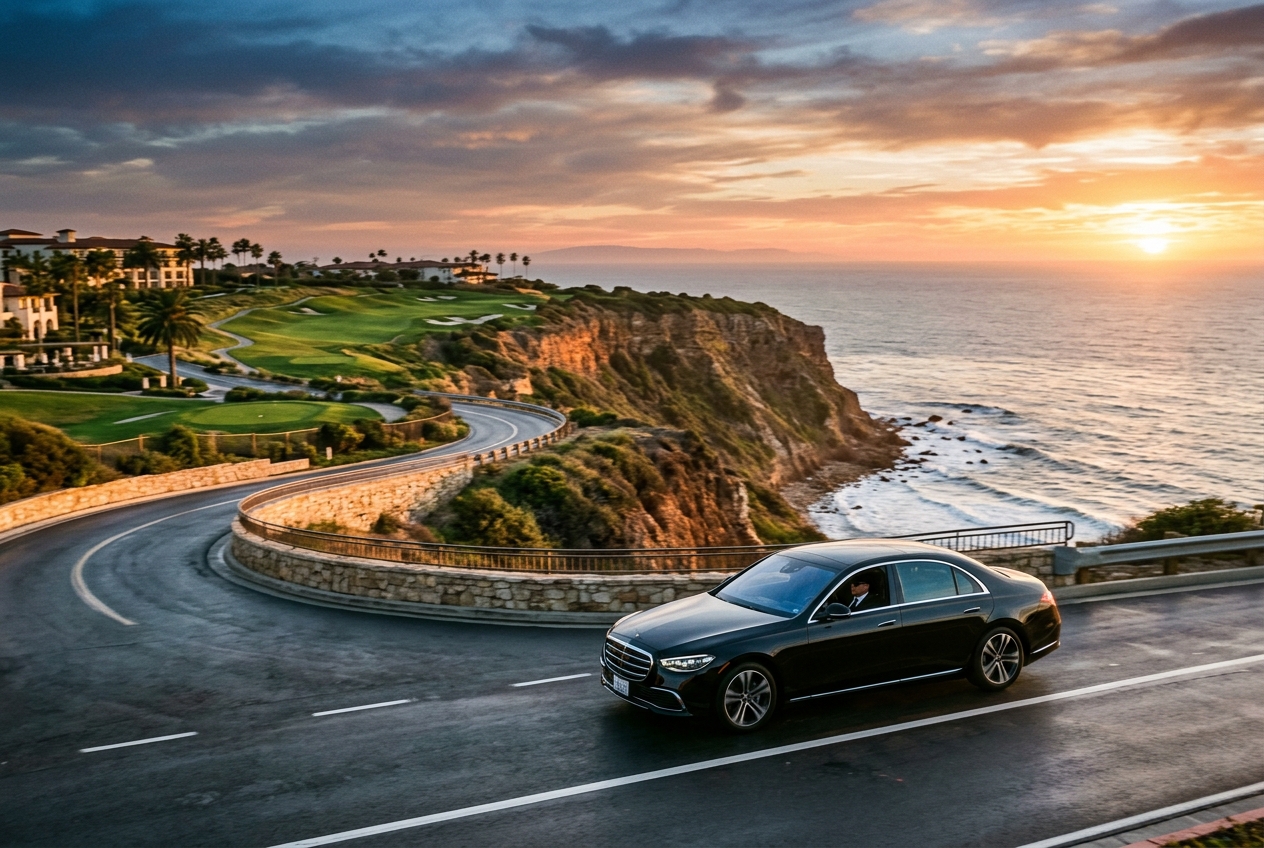 Chauffeur transfer to Terranea Resort