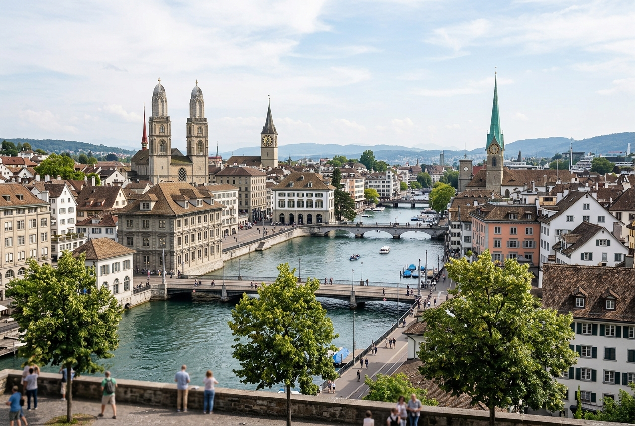 Old Town (Altstadt) & Lindenhof, Zurich