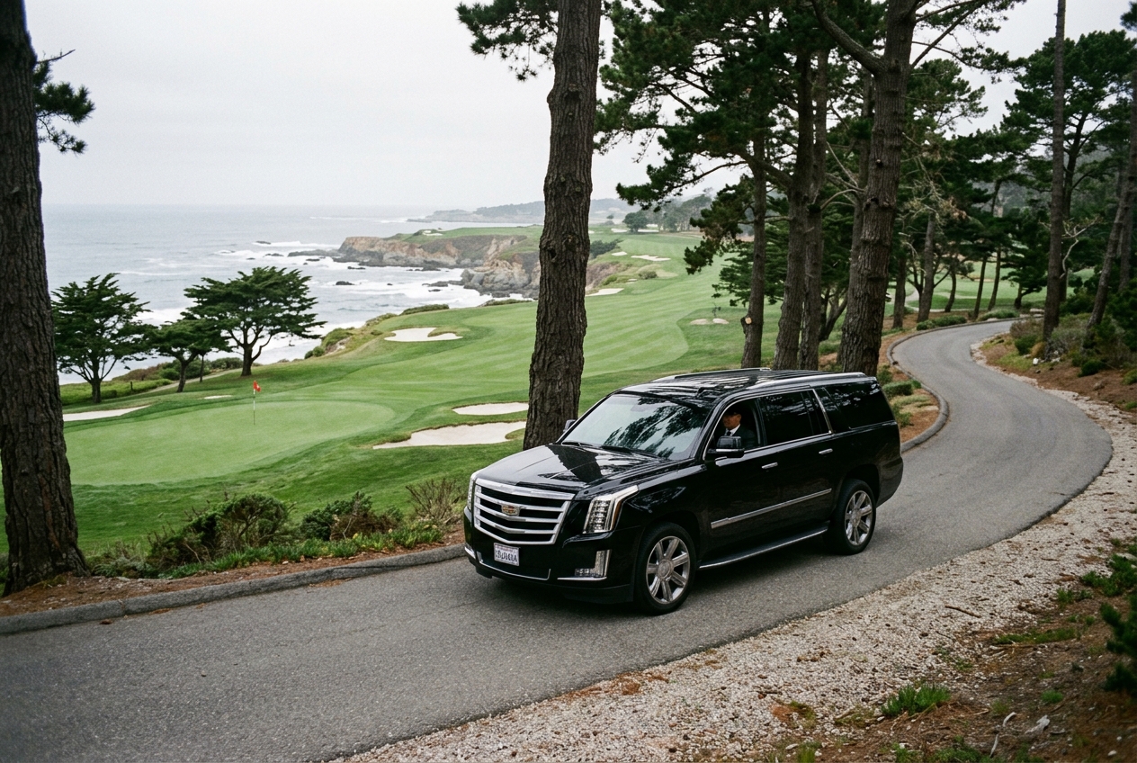 Chauffeur transfer to Hyatt Regency Monterey Hotel & Spa