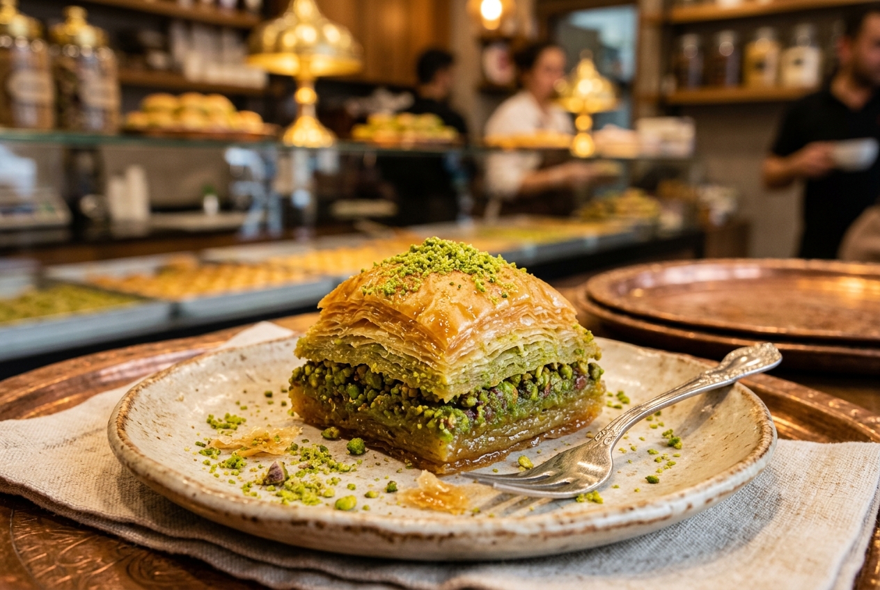 Karaköy Güllüoğlu — Baklava · Sweets