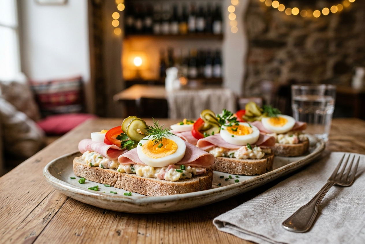 Sisters Bistro — Czech open sandwiches
