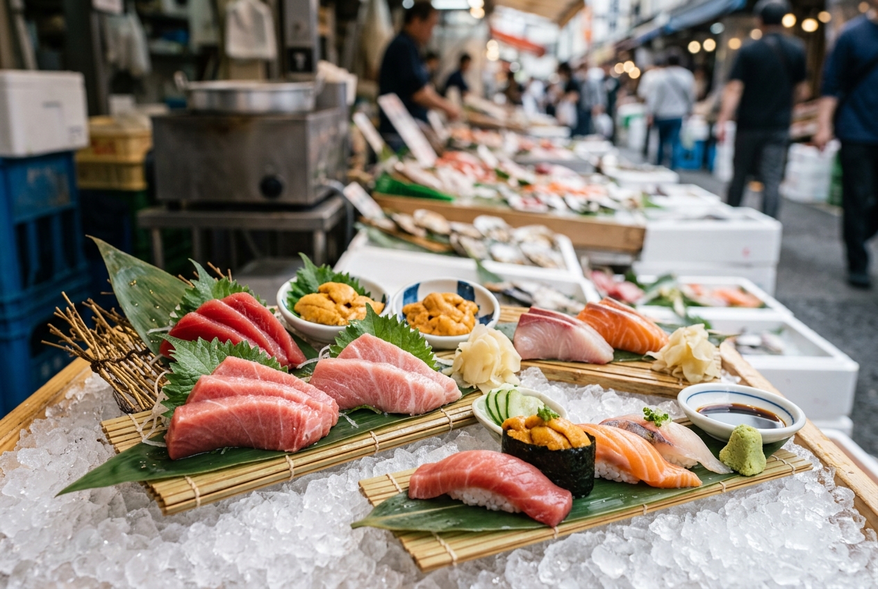 Tsukiji Outer Market — signature dish