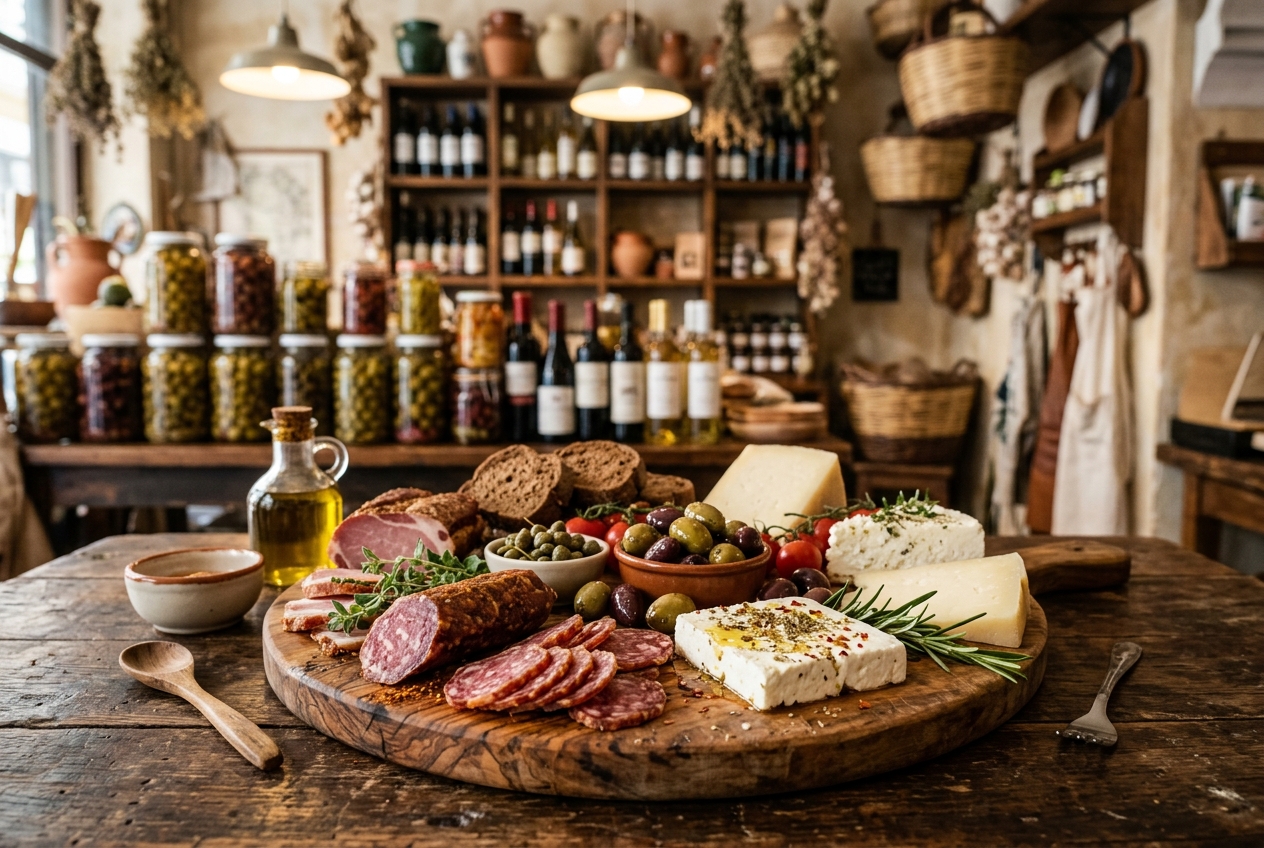 Karamanlidika tou Fani — Greek deli