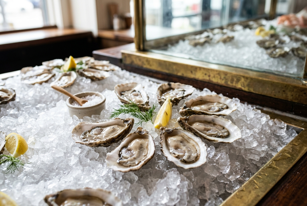Swan Oyster Depot — Seafood counter