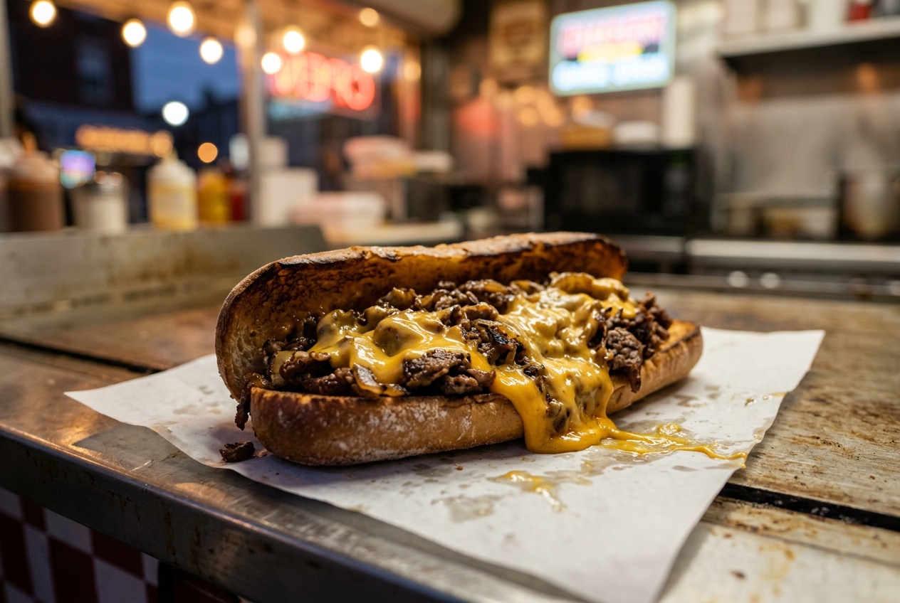 Pat's & Geno's — signature dish