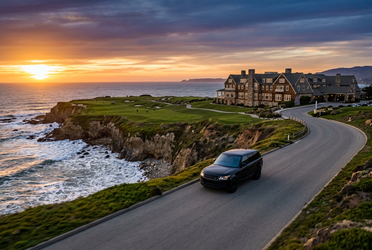 Chauffeur transfer to The Ritz-Carlton, Half Moon Bay