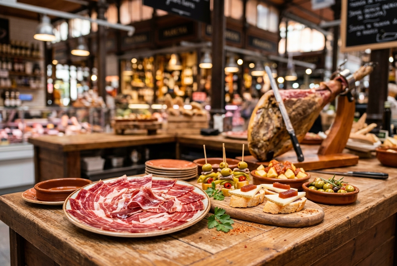 Mercado de San Miguel — Tapas market