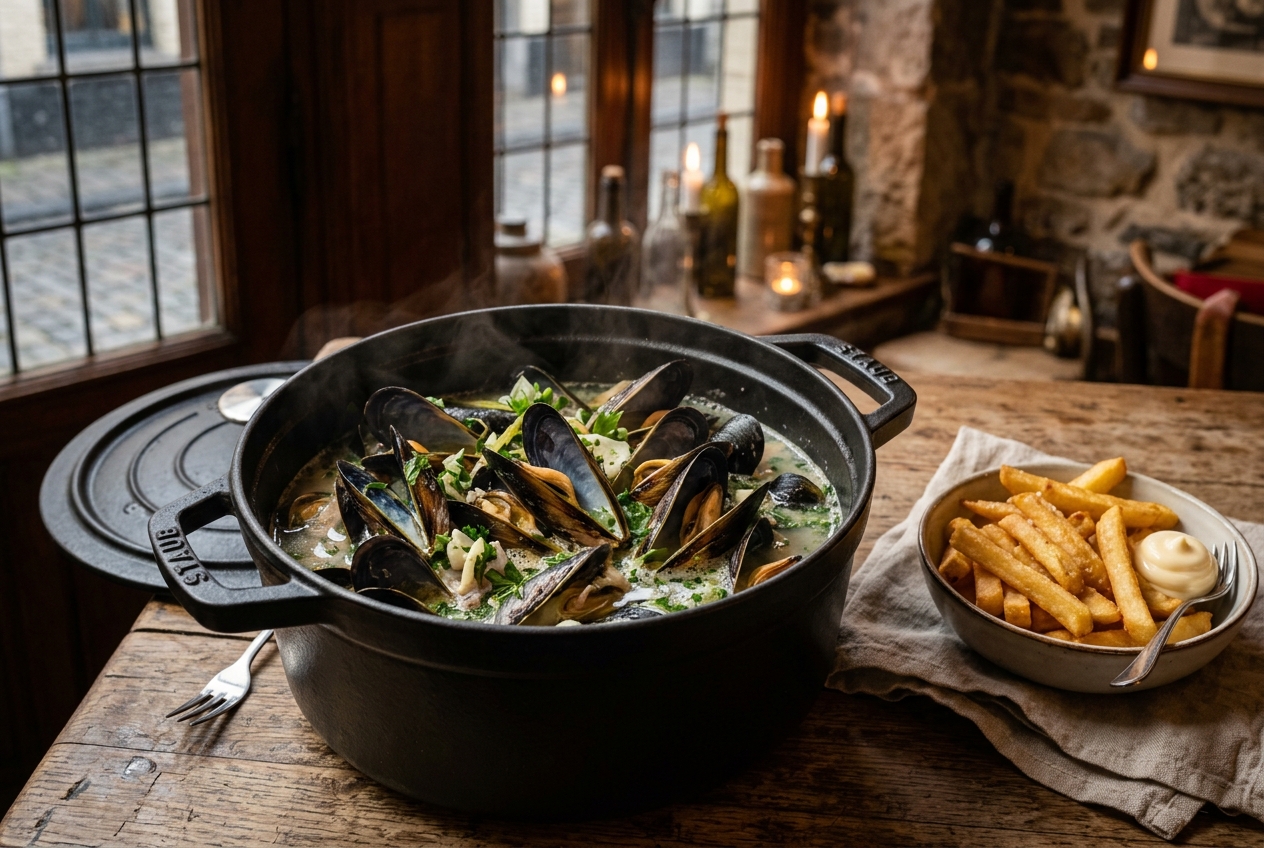 Chez Léon — Belgian · Mussels