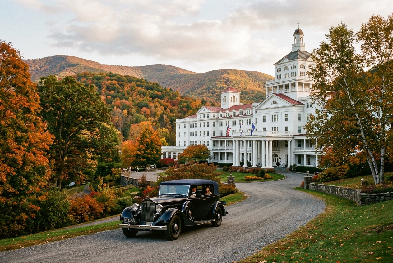 Chauffeur transfer to The Greenbrier