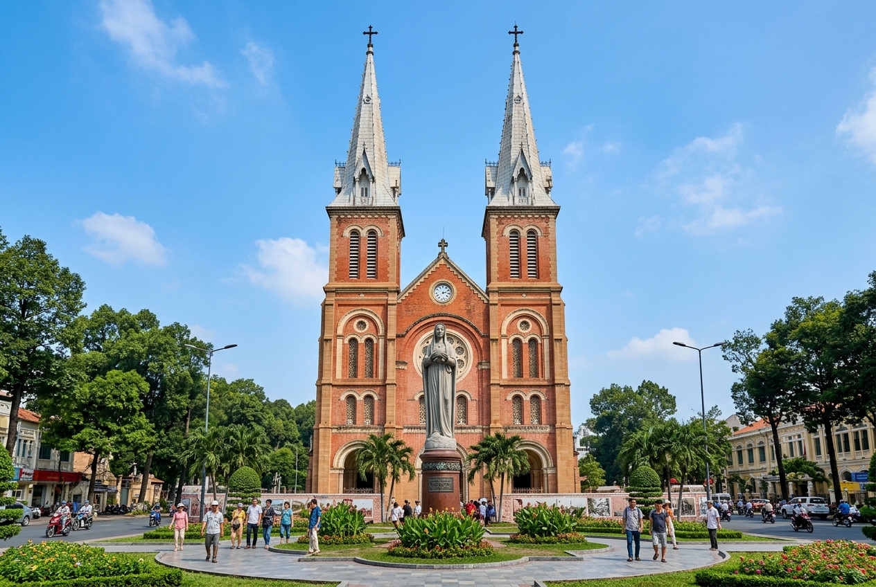 Notre-Dame Cathedral Basilica of Saigon, Ho Chi Minh City