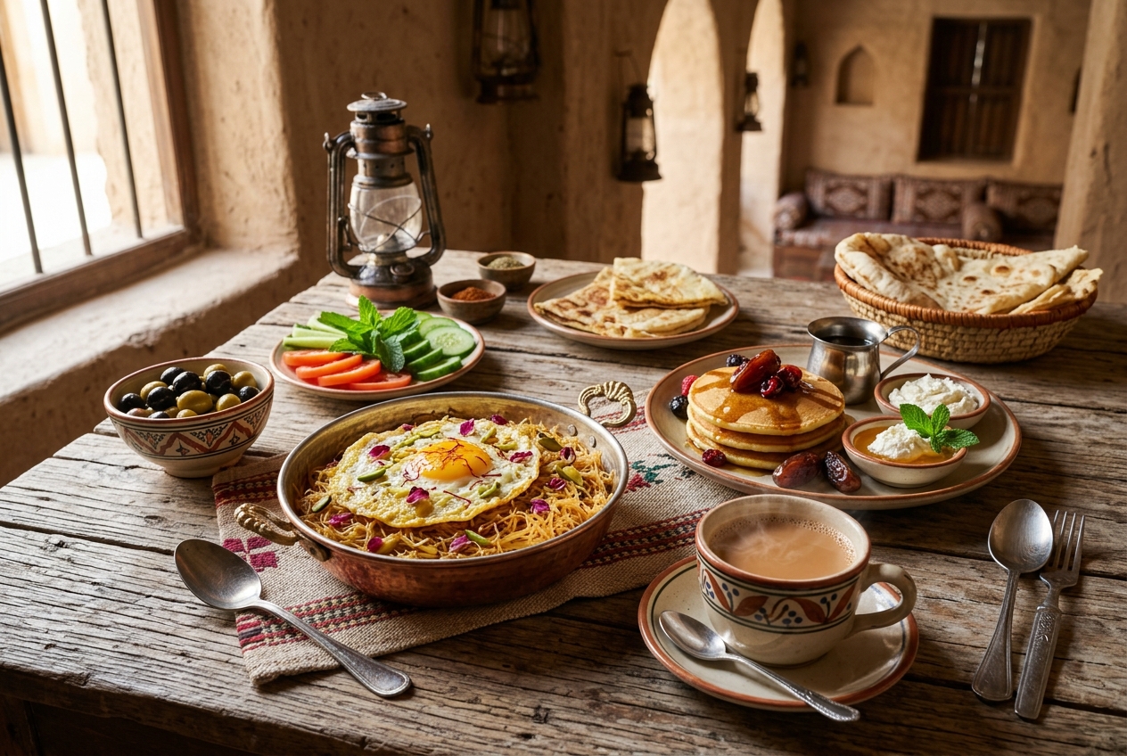 Shay Al Shomos — Qatari · Breakfast