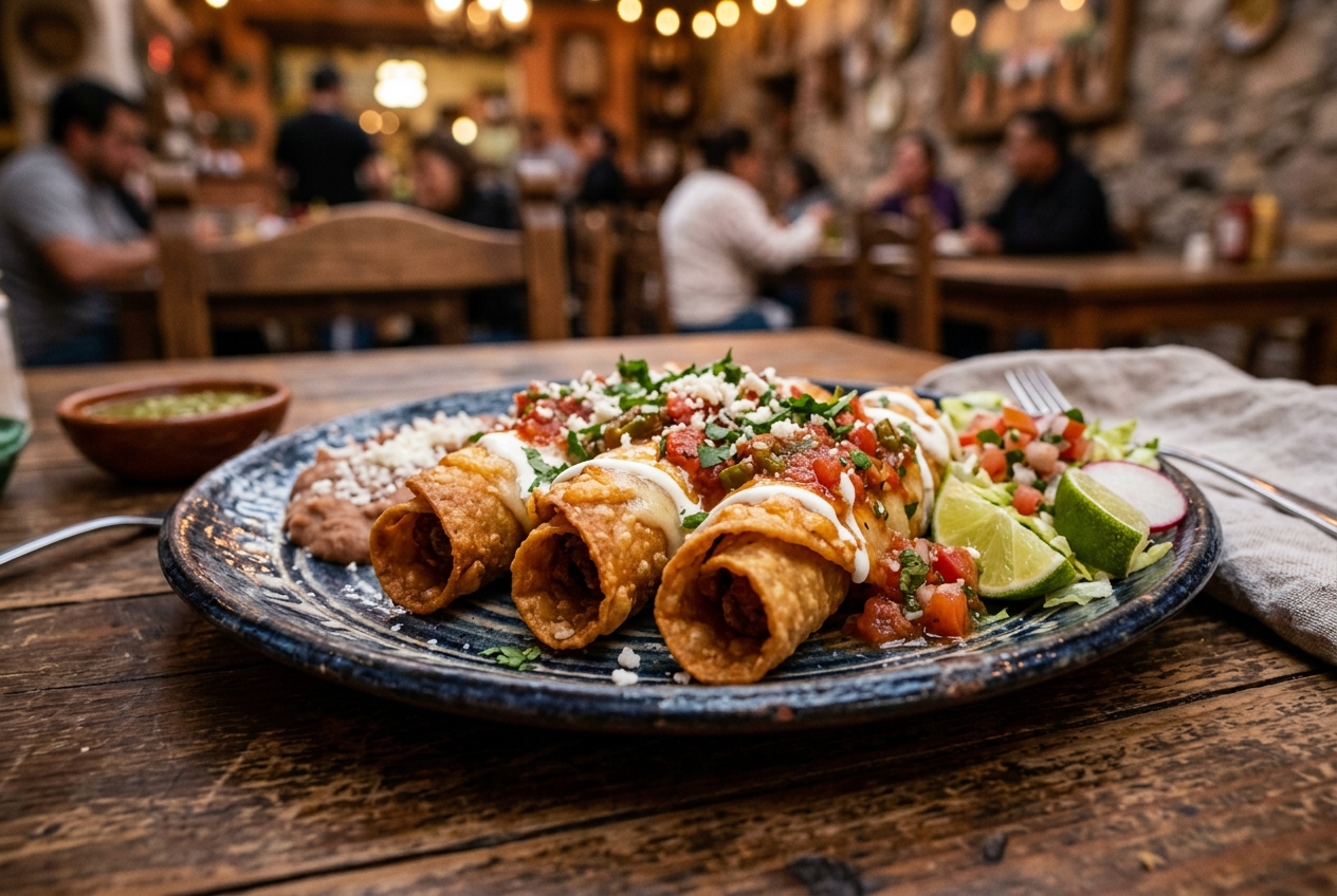 Las Cuatro Milpas — signature dish