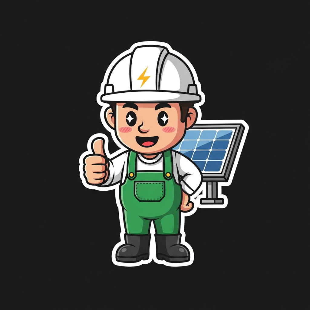Elektriker Sticker