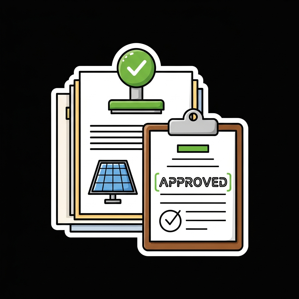 PV Anmeldung Sticker
