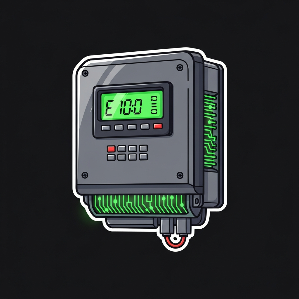 Wechselrichter Sticker