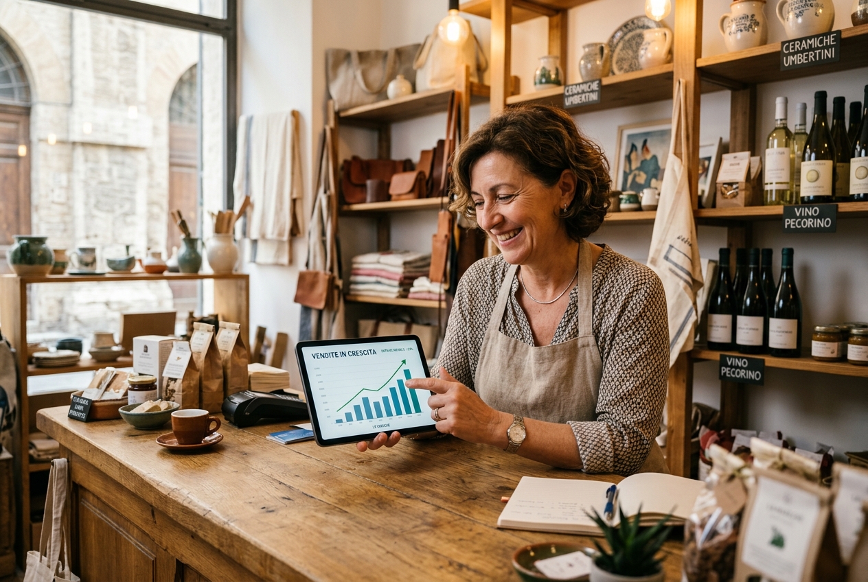 Crescita e analytics per l'esercente