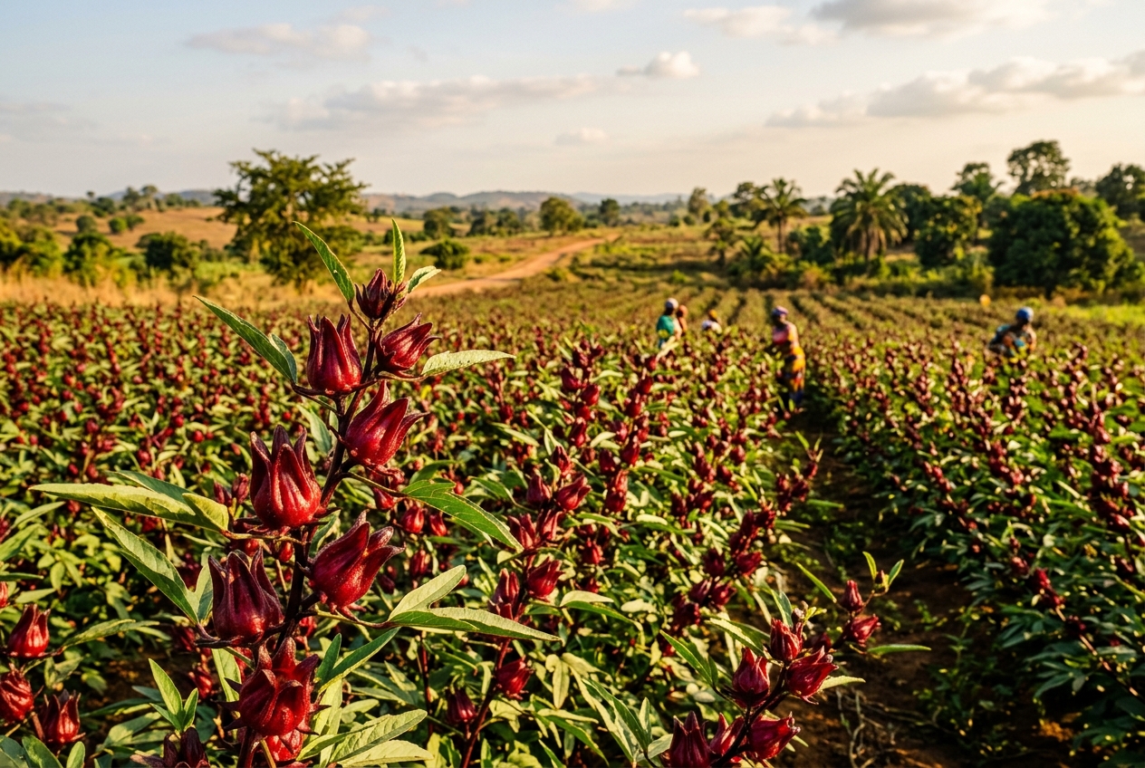 Hibiscus Flower grown at Daye Farm