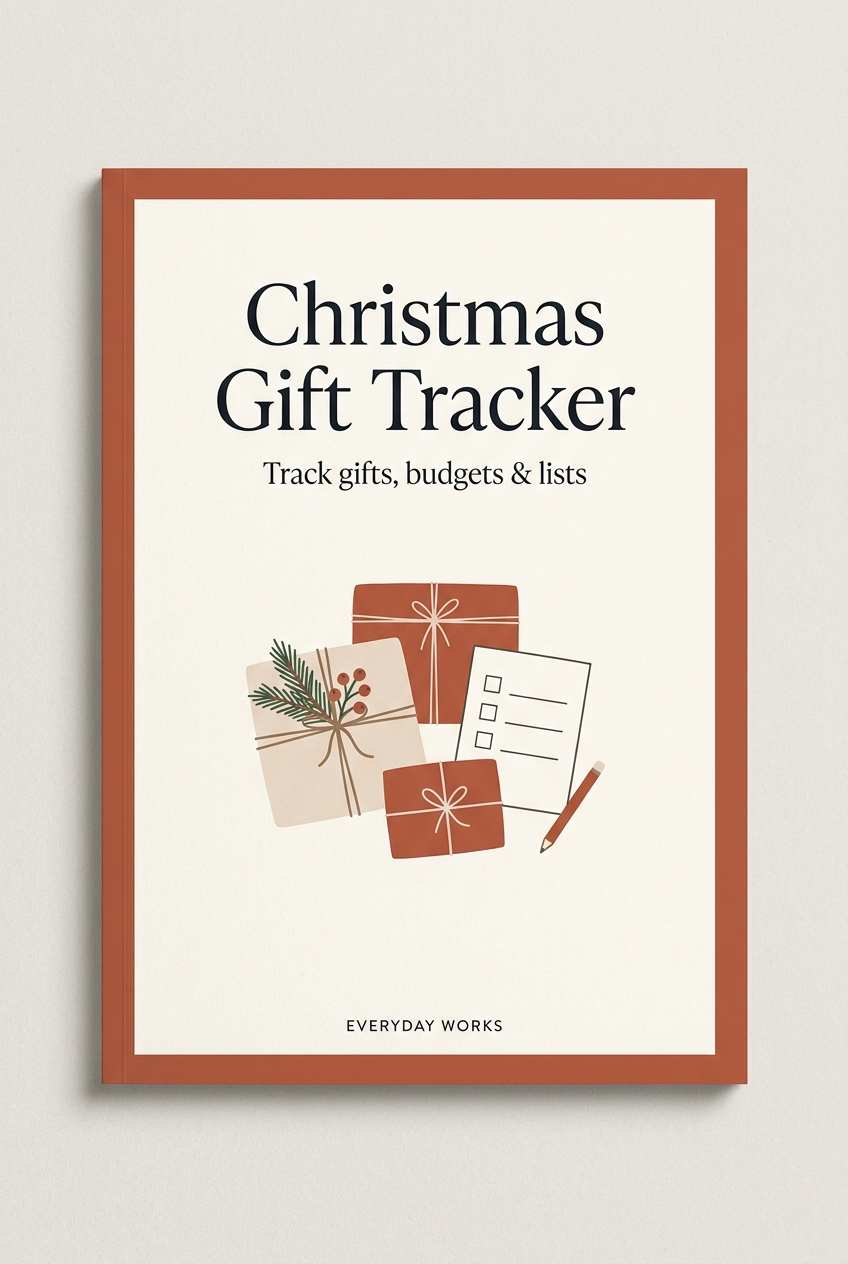 Christmas Gift Tracker