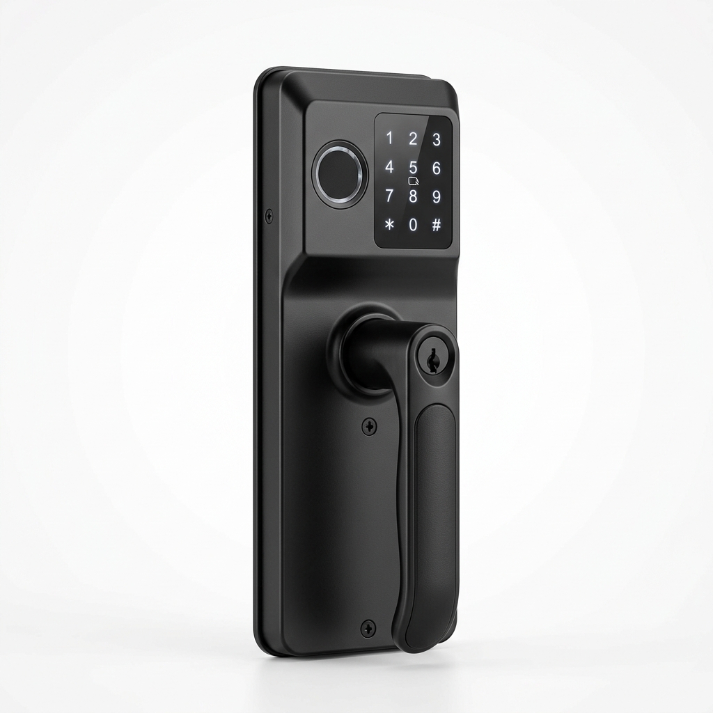 Yale Biometric Lever with Keypad