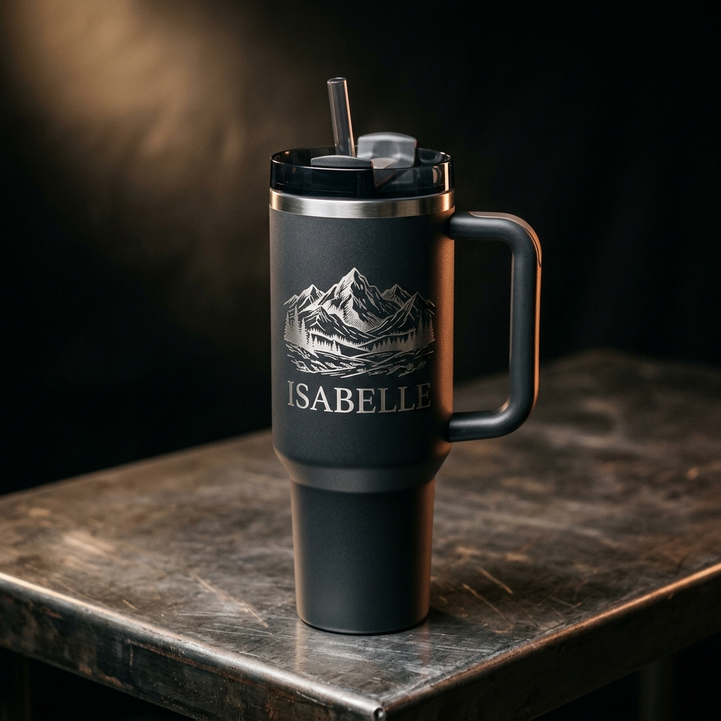 Engraved Stanley Quencher