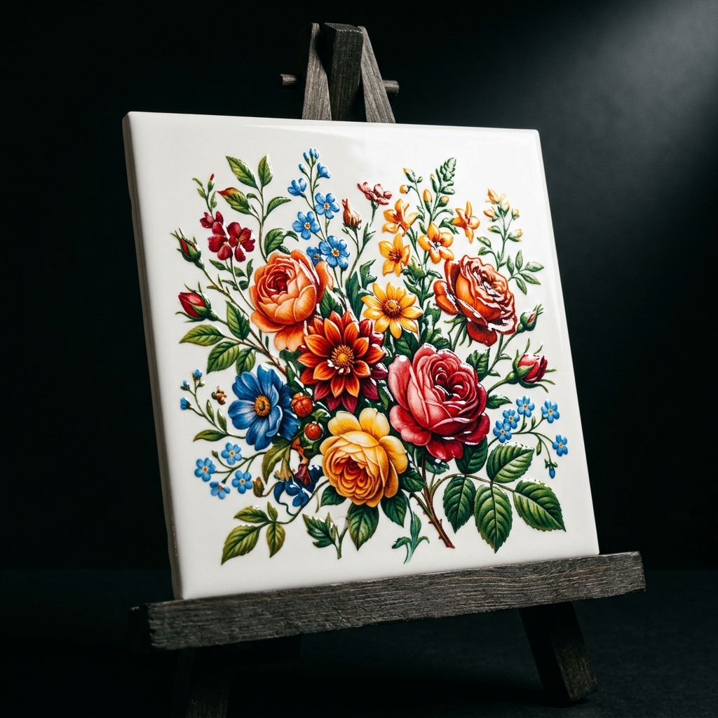 UV Ceramic Art Tile