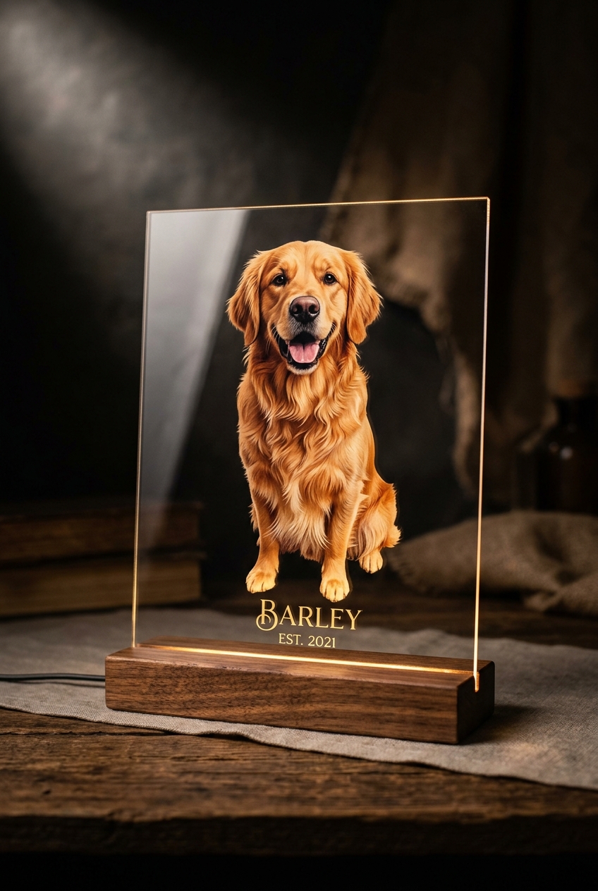 Pet Portrait Plaque