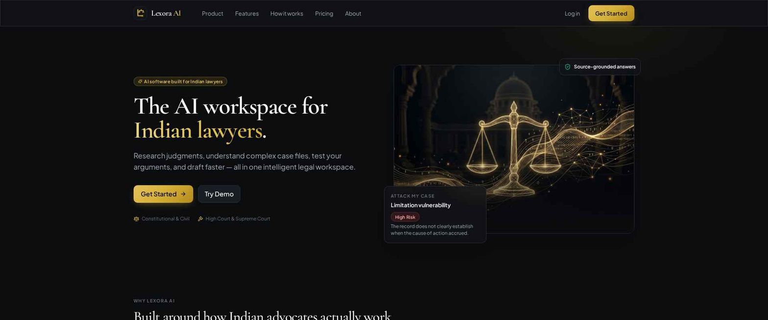 Lexora AI preview