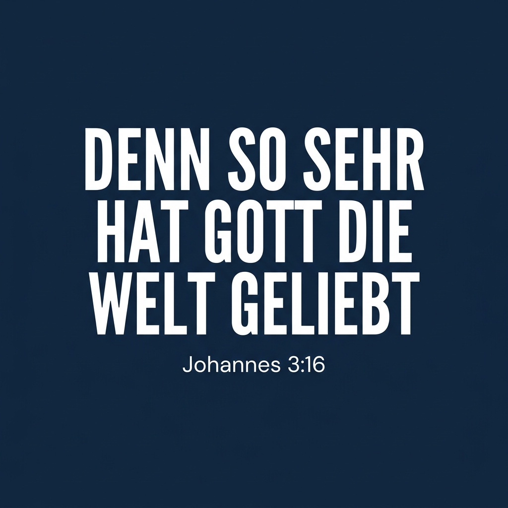 Johannes 3:16