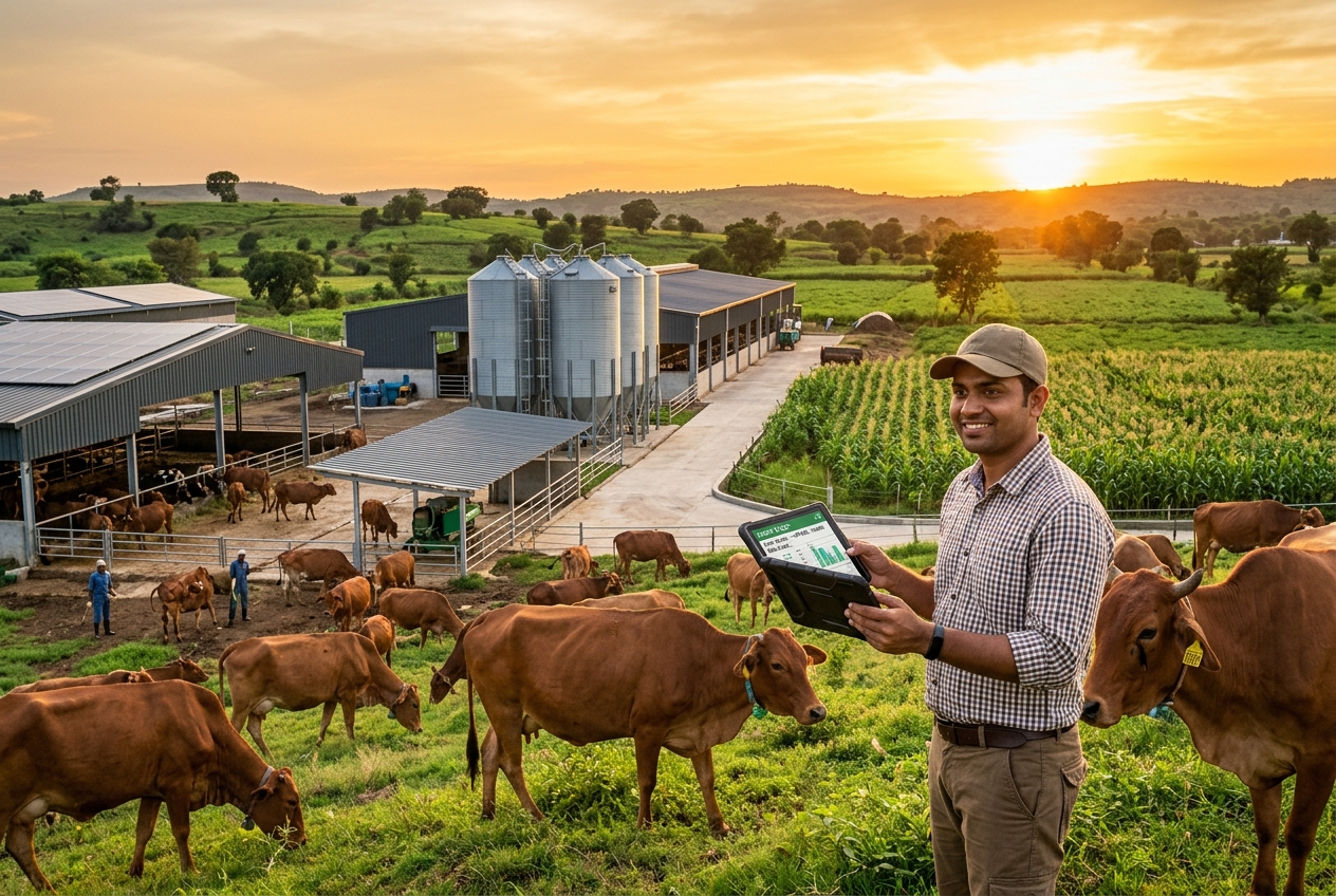 Agro, Dairy & Cow Dung Industry