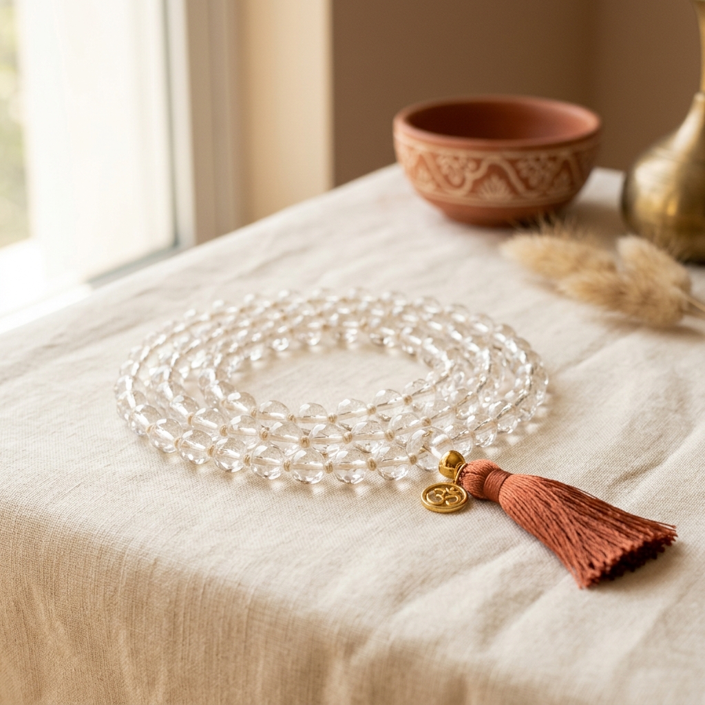 Sphatik Crystal Mala