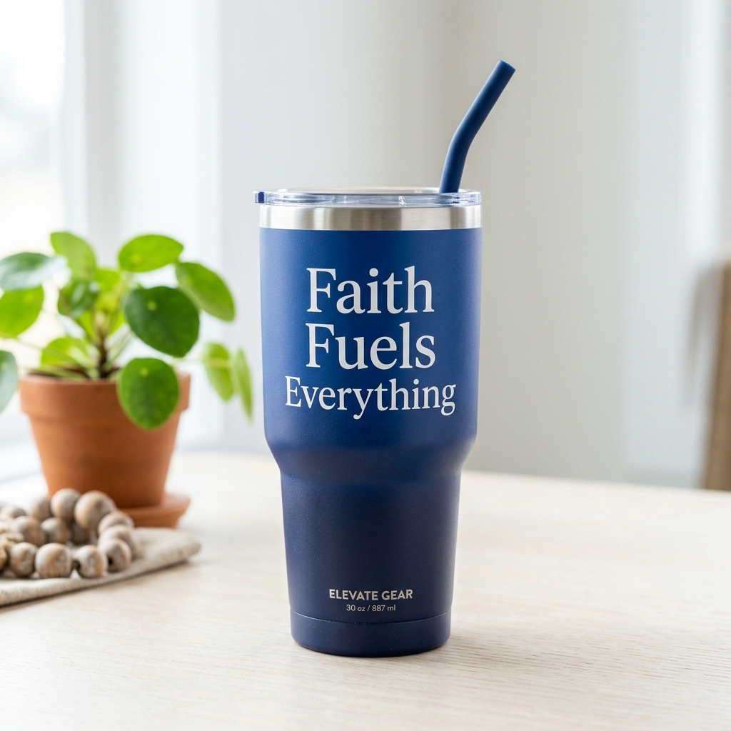 Faith Fuels Everything Tumbler