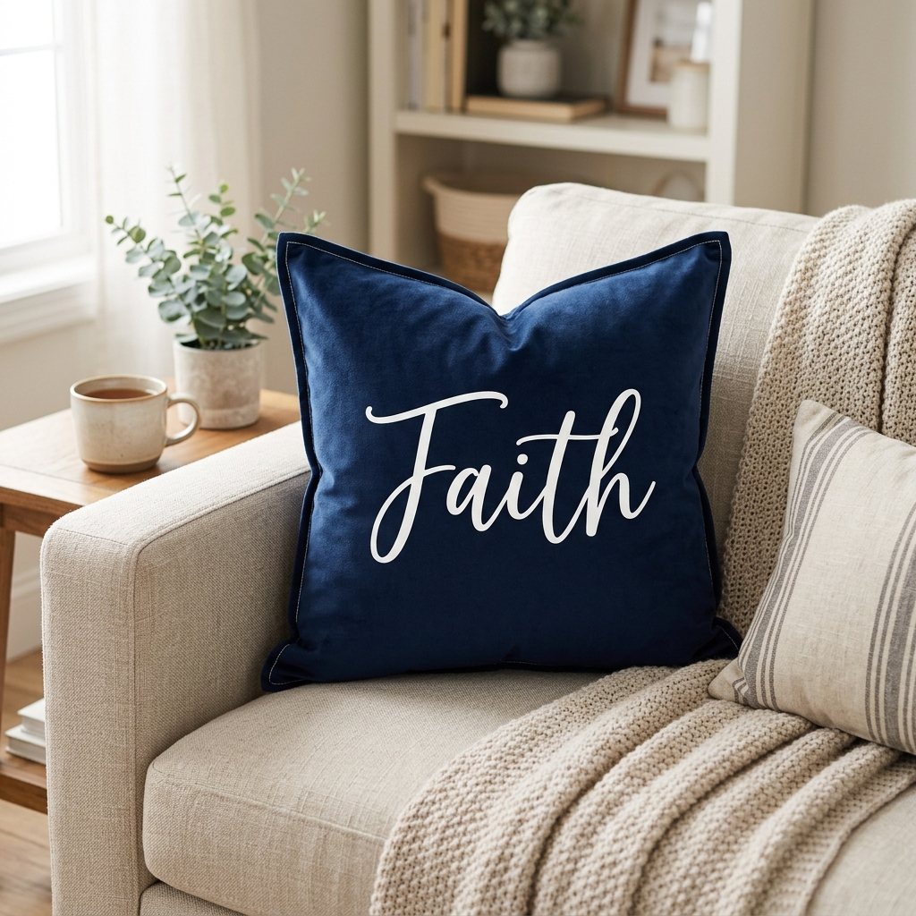 Faith Throw Pillow