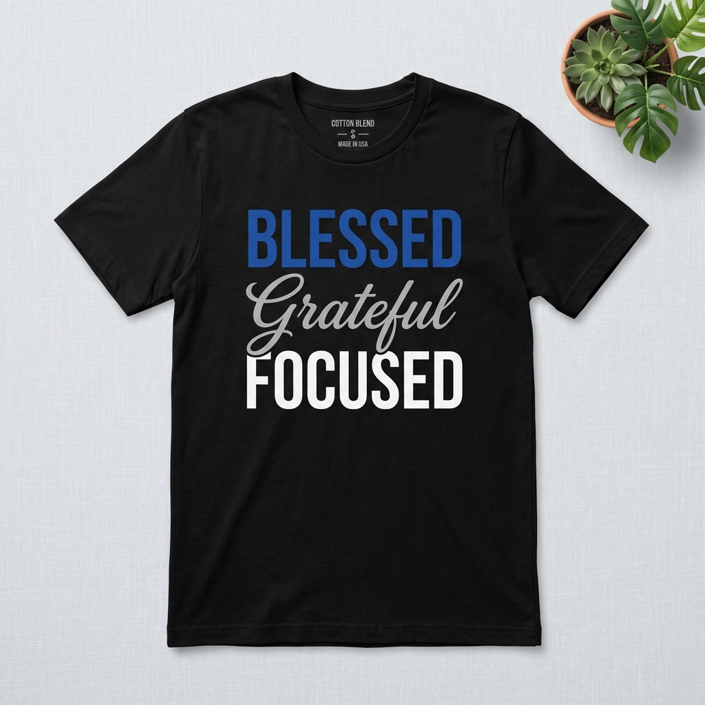 Blessed Grateful Focused T-Shirt