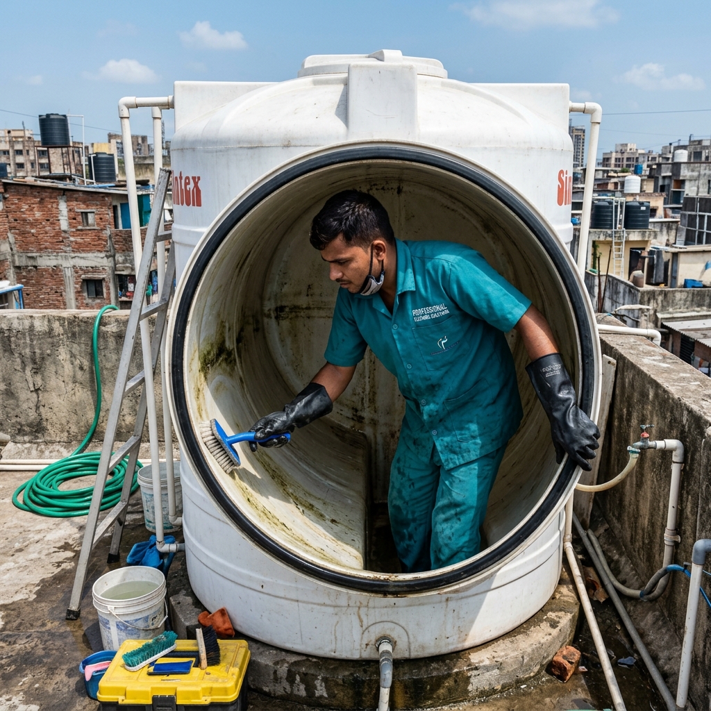 Water Tank Cleaning