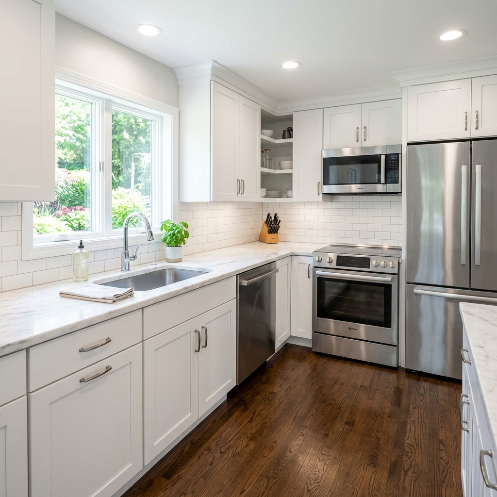 Kitchen after