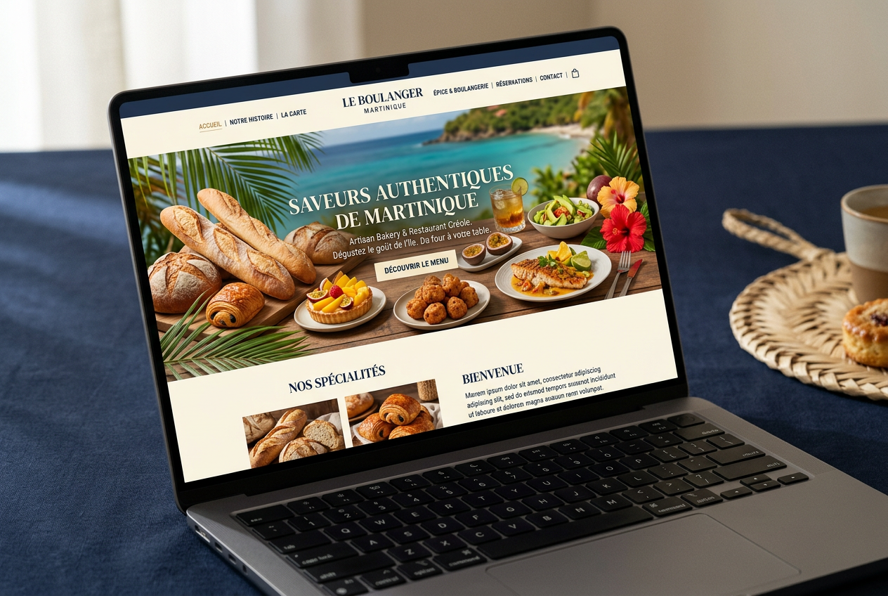 Site Pro pour commerce local