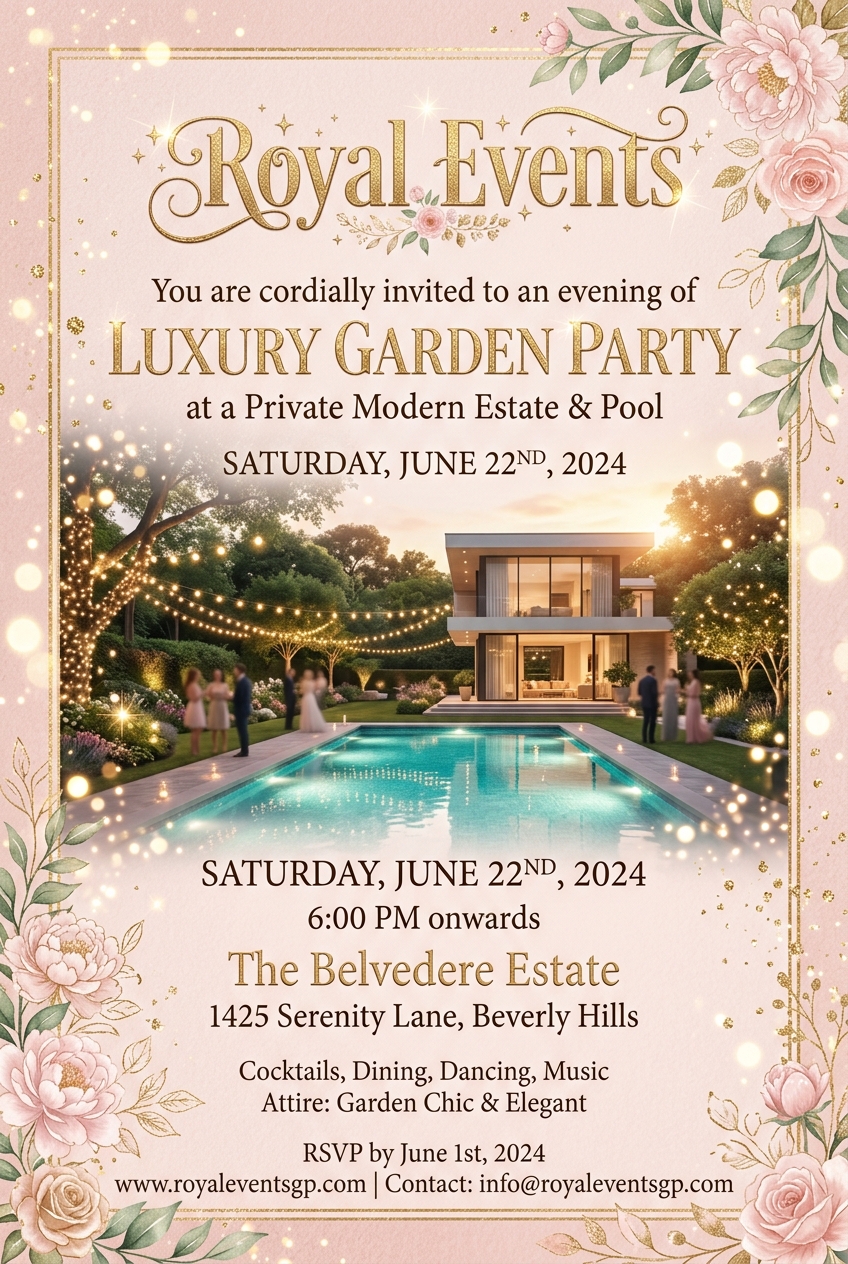 Royal Events Poster