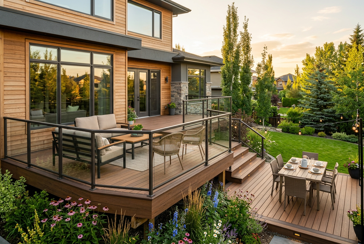 Decks — Edmonton residential project