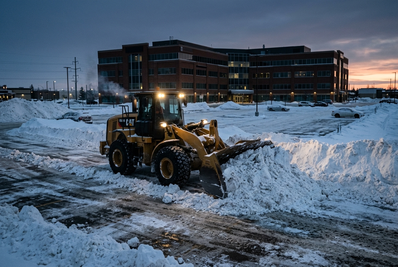 Snow Removal — Edmonton residential project