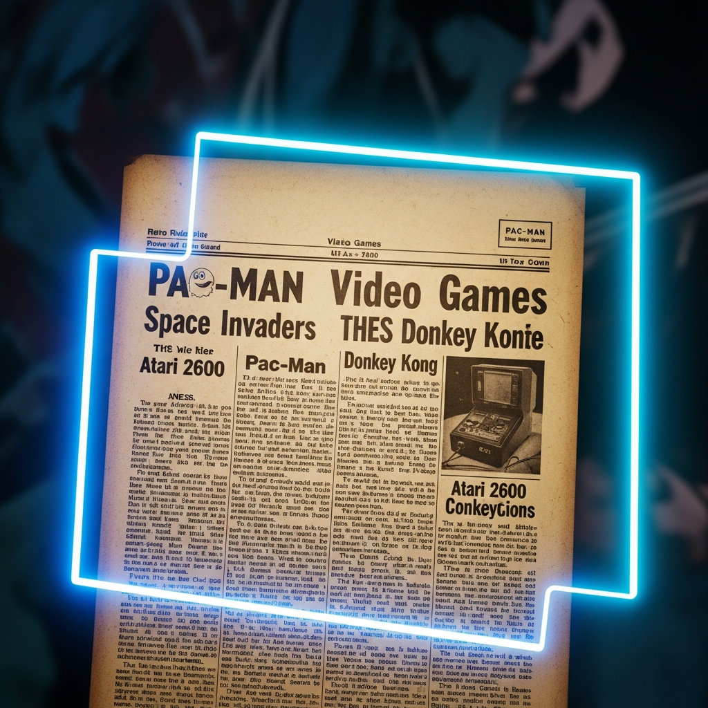 Arquivo histórico gamer neon