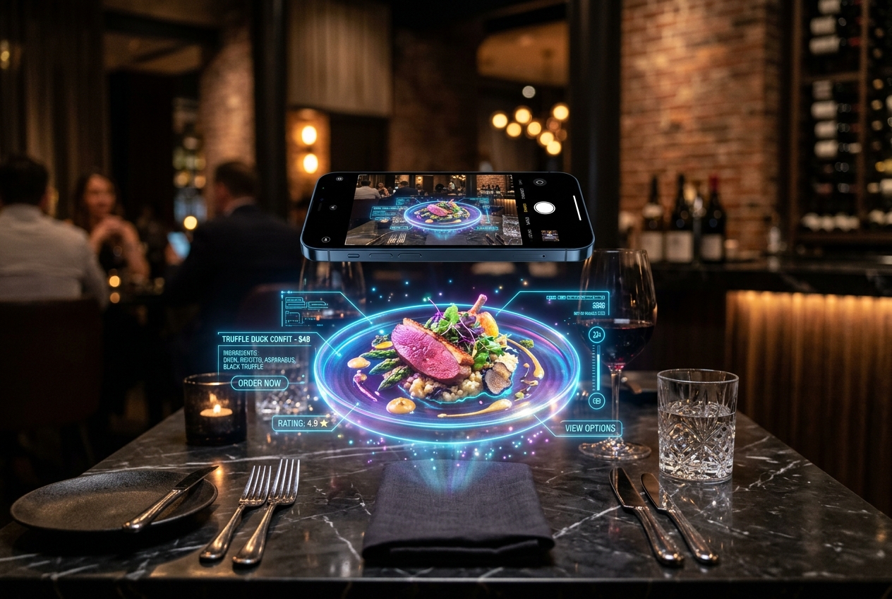 Spectra Restaurant AR Menu