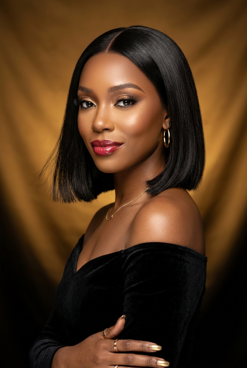 Straight Bob Glueless Wig