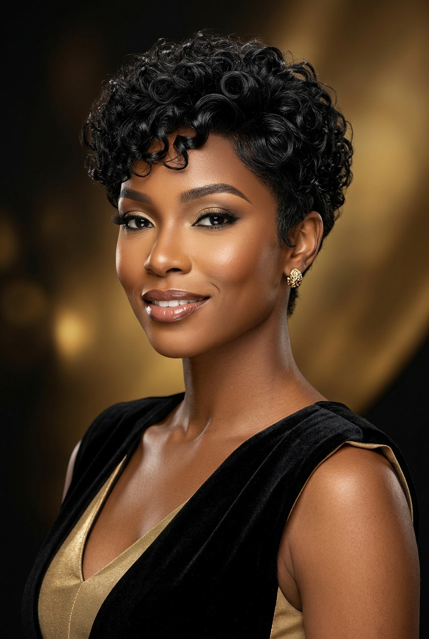 Fashion Color Pixie Wig