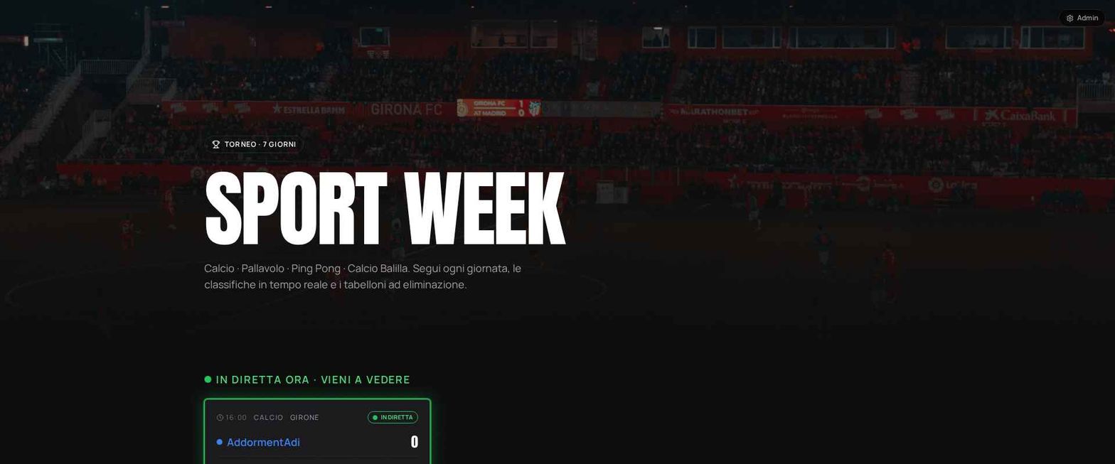 Tournaments preview